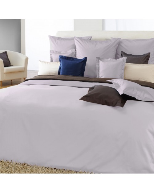 Комплект постельного белья Uni Mako Satin цвет серебристо-серый