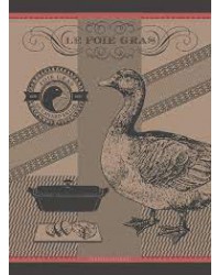 Кухонное полотенце "Foie gras lisere bleu"