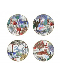 Комплект тарелок для канапе "Le jardin du palais"/"Дворцовый сад" (6 шт)