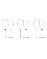 Набор из 6 бокалов для белого вина "Энотека"/"Oeno", 350 ml clear