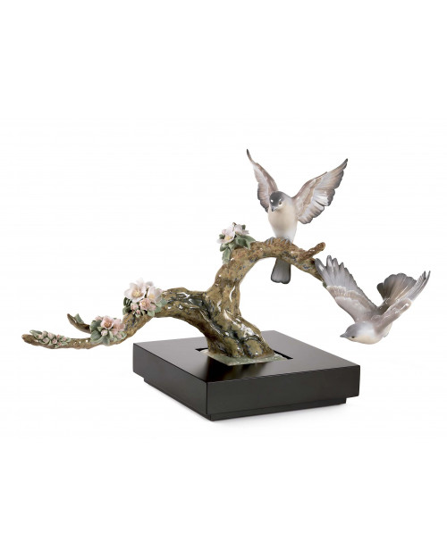 Скульптура лесных певчих птиц