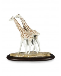 Скульптура жирафов